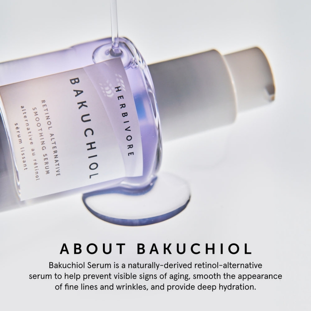 Herbivore - BAKUCHIOL Retinol Alternative Smoothing Serum - Picture 2 of 3